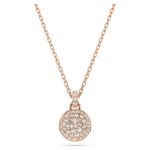 Sublima pendant White, 18K rose gold finish