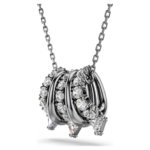 Sublima pendant White, Ruthenium plated - Image 4