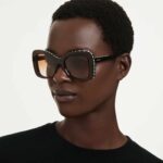 Sunglasses Butterfly shape, SK6062U, Brown - Image 2
