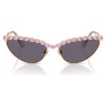 Sunglasses Cat-Eye shape, Purple - Image 3