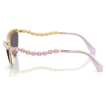 Sunglasses Cat-Eye shape, Purple - Image 4