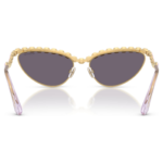 Sunglasses Cat-Eye shape, Purple - Image 6