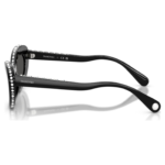 Sunglasses Cat-Eye shape, SK6061U, Black - Image 4
