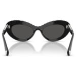 Sunglasses Cat-Eye shape, SK6061U, Black - Image 6