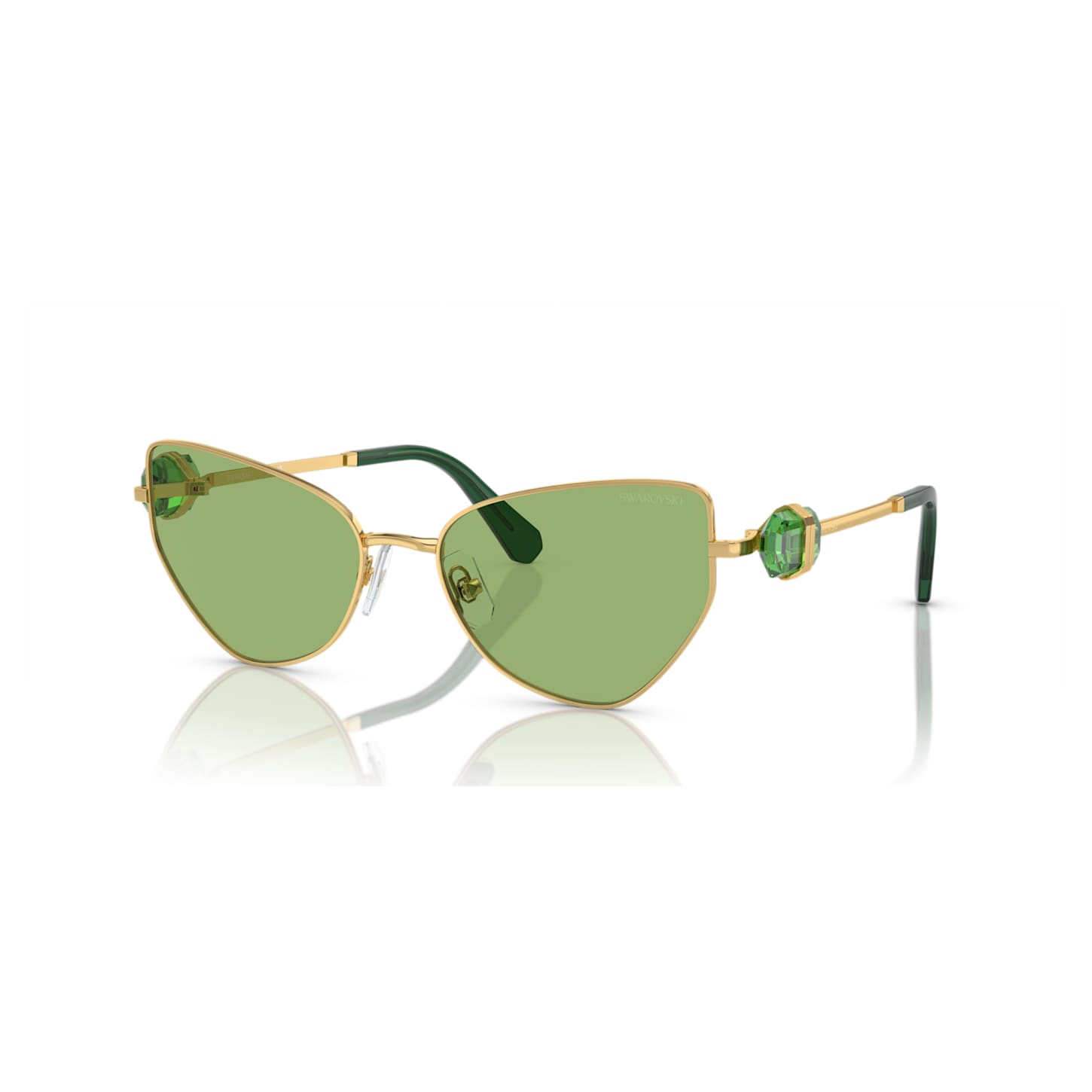 Sunglasses Cat-Eye shape, SK7003, Green