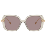 Sunglasses Oversized, Square shape, SK6011, Purple - Image 3