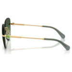 Sunglasses Square shape, SK7043, Green - Image 4