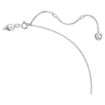 Swan pendant Swan, Medium, Blue, Rhodium plated - Image 4