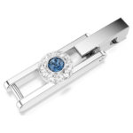 Una Angelic extender Round cut, Blue, Rhodium plated - Image 2