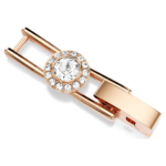 Una Angelic extender Round cut, White, 18K rose gold finish - Image 3