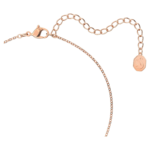 Una pendant Round cut, Long, Purple, 18K rose gold finish - Image 4